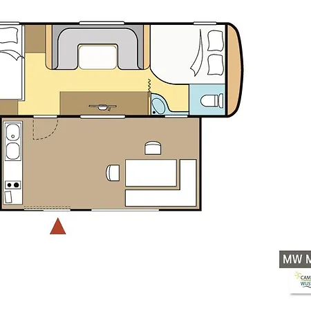 Campingplatz Wusterhausen مكان تخييم Wusterhausen